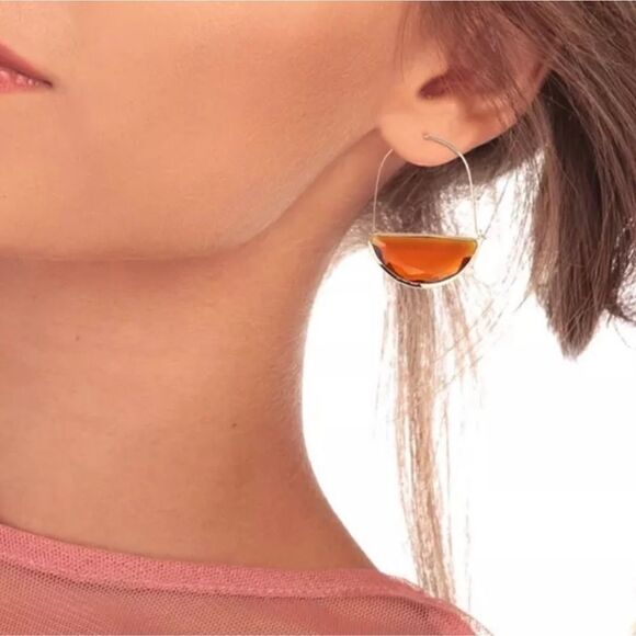 Anthro Crystal earrings #86  - Picture 2 of 7